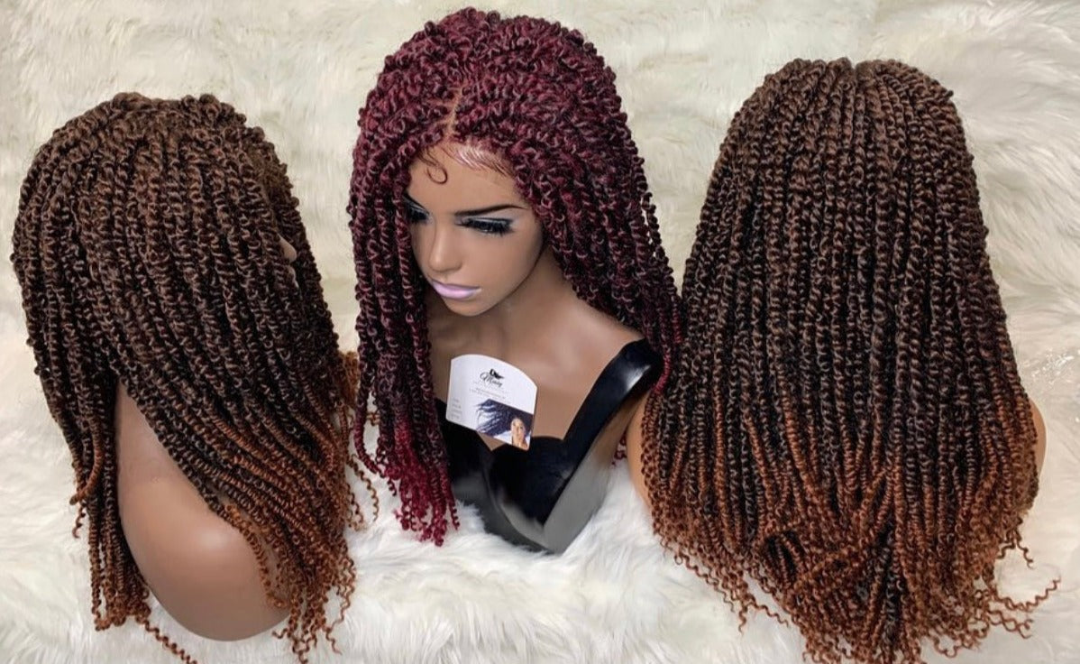 Twist Braids Full Lace Unit 32"