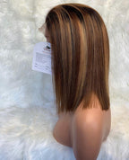 2X6 & 5X5 Lace Closure Straight Bob Transparent