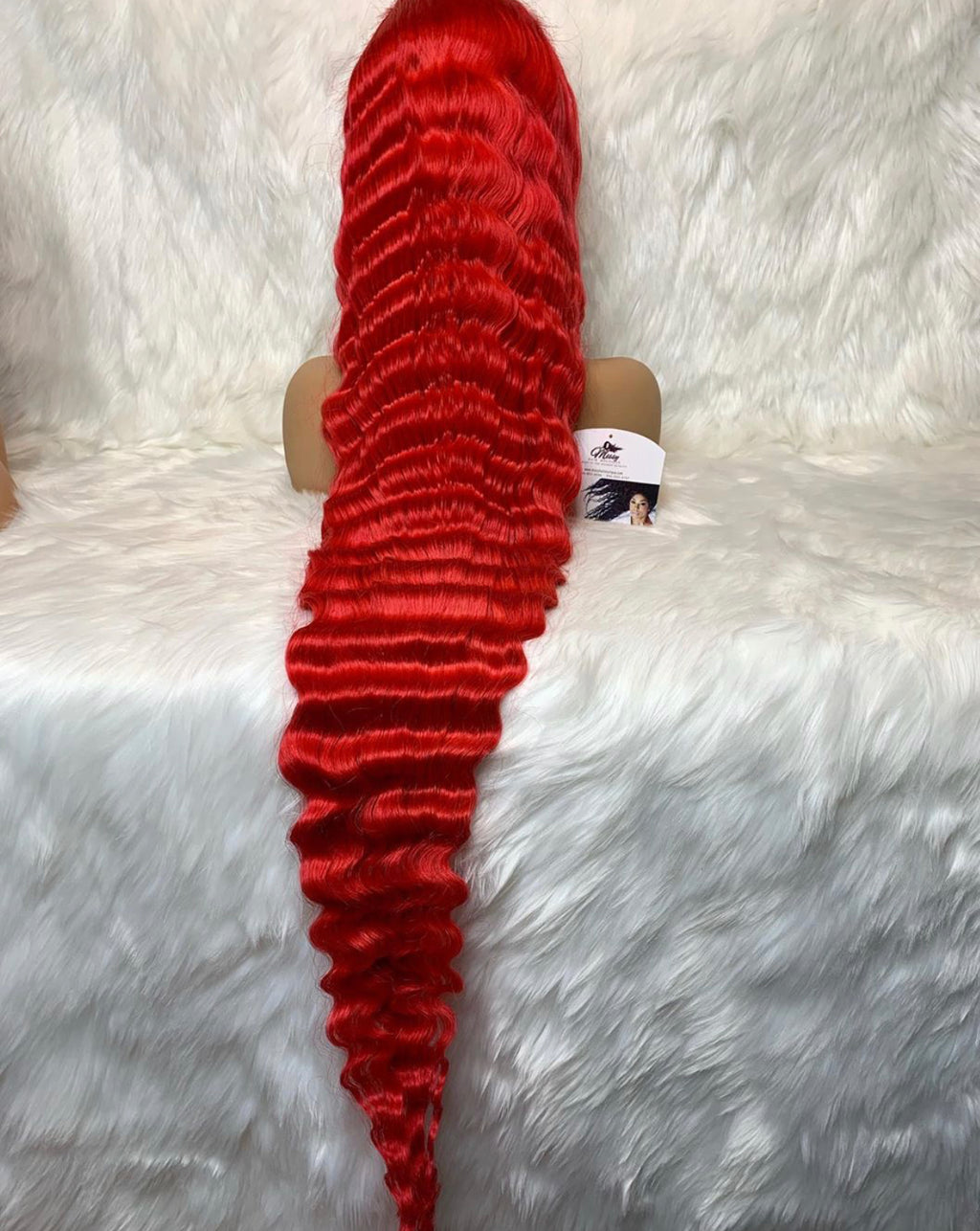 Pearl White Full  Lace FRONT Unit 200 Density