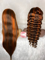 Honey Bonde  Full Front Lace Unit 180 Density