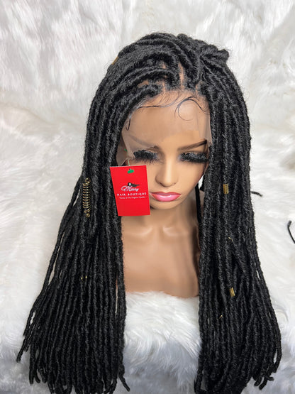 Full Lace Bohemian Braids Unit 32”