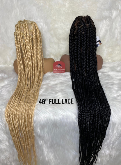 Jumbo Box Braids Full Lace Unit 30 & 40"